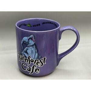 Rainforest Cafe TUKI Elephant Purple Mug